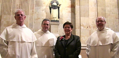 La doctora Castilla de Cortázar, en la conmemoración de Santo Tomás de la Facultad de Teología San Esteban